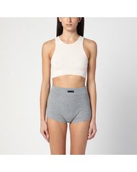 Fear Of God - Canotta sportiva bianca in nido d'ape - Lyst
