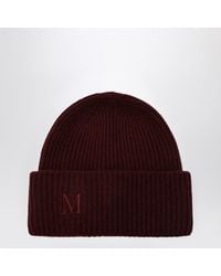 Max Mara - Bonnet En Cachemire Framboise - Lyst