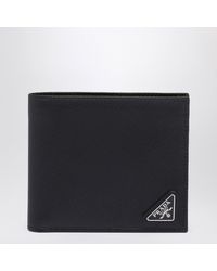 Prada - Portafoglio Nero - Lyst