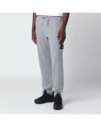 Stone Island - Organic Cotton Melange Joggers - Lyst