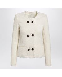 Isabel Marant - Suely Boucle Jacket With Fringed Trim - Lyst