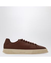Ferragamo - Hommes Sneaker À Lacets Élastiques Brun Taille - Lyst