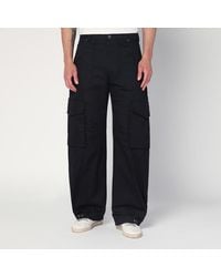 Golden Goose - Pantalon Cargo En Mélange De Coton - Lyst