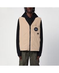 Canada Goose - Desert Sand Zipped Vest Label - Lyst