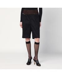 Maison Margiela - Bermuda Shorts Anonymity Of The Lining - Lyst