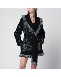 Alanui - Bandana Jacquard Cardigan - Lyst