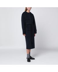 Max Mara - Coat With Matching Double Belt - Lyst