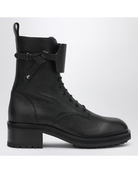 Jimmy Choo - Rosabel Flat Leather Ankle Boots - Lyst