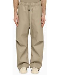 Fear Of God - Gummierte Hose Mit Weitem Bein Dune - Lyst