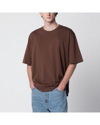 Ami Paris - Chocolate Ami De Coeur T-Shirt - Lyst