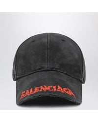Balenciaga - Herren-Basecap Mit Logo Aus Baumwolle, Schwarz - Lyst