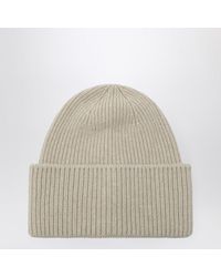 Destin - Ivory Wool And Cashmere Beanie - Lyst