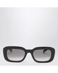 Saint Laurent - Occhiali da sole sl m130 neri - Lyst