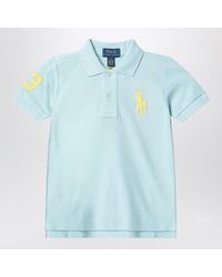 Polo Ralph Lauren - Light Polo Shirt With Embroidered Logo - Lyst