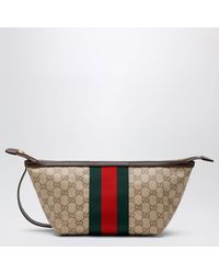 Gucci - gg Supreme Fabric Toiletries Bag - Lyst