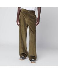 Ami Paris - Bronze Corduroy Trousers - Lyst