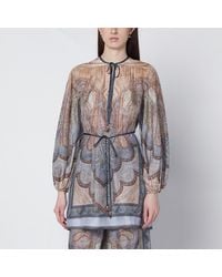 Zimmermann - Wanderlust Blouse With Tapestry Print - Lyst
