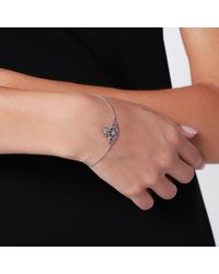 Vivienne Westwood Luzie Fish-Charm Bracelet in Metallic