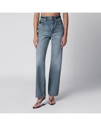 Alaïa - Straight-Leg Denim Jeans - Lyst
