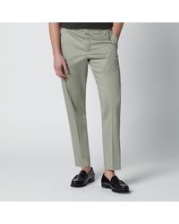 PT Torino - Sage Cotton-Blend Trousers - Lyst