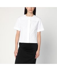 McQueen - Corset Shirt - Lyst