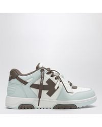 Off-White c/o Virgil Abloh - Out Of Office Sneaker Weiß/Hellblau/Braun - Lyst
