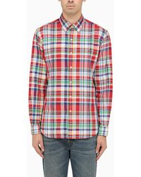 Polo Ralph Lauren - Multicoloured Check Pattern Cotton Shirt - Lyst