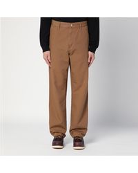Carhartt - Single Knee Pant Hamilton In Organic Cotton - Lyst