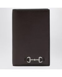 Gucci - Cocoa Long Cardholder With Horsebit - Lyst