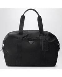 Prada - Re-Nylon And Saffiano Travel Bag - Lyst