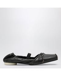 MM6 by Maison Margiela - Square-Toe Ballerinas - Lyst