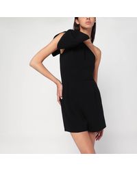 Max Mara - One-Shoulder Short Jumpsuit - Lyst