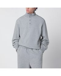 Entire studios - Cotton Buttoned Sweater - Lyst