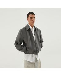 1989 STUDIO - Leichte Dunkelgraue Zip-Jacke - Lyst