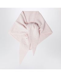 Chloé - Sciarpa Triangolare Iconic Rosa - Lyst