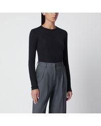 Rohe - Pull Gris Anthracite Mélangé En Laine - Lyst