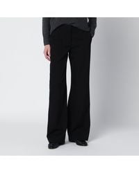 The Row - Coleman Wool Gabardine Trousers - Lyst