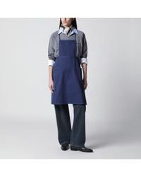 Miu Miu - Garment-Dyed Gabardine Cotton Apron - Lyst