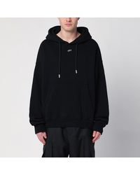 Off-White c/o Virgil Abloh - Felpa nera vibe arrow - Lyst
