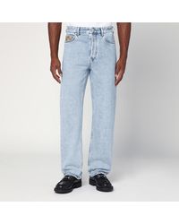 Gucci - Sky Jeans With Gg Fabric Insert - Lyst