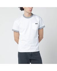 Prada - Reversible /grey Cotton T-shirt - Lyst