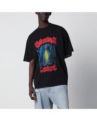 Balenciaga - Salon De Couture Cotton Jersey T-Shirt - Lyst
