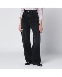 Maison Margiela - Washed Jeans With Side Rips - Lyst