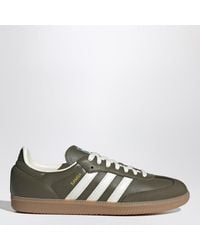 adidas Originals - Sneaker Samba Og Medium Dark Khaki/Off/Gum - Lyst