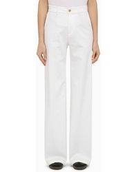 Department 5 - Misa Cotton Wide Trousers - Lyst