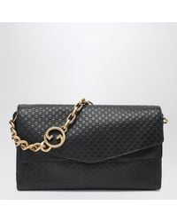 Gucci - Borsa a spalla con catena misura grande nera - Lyst
