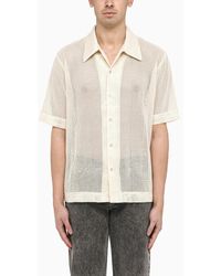 Séfr - Noam Cotton Knit Shirt - Lyst