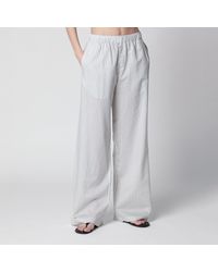 Rohe - Silk Striped Pajama Trousers - Lyst