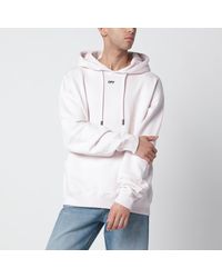 Off-White c/o Virgil Abloh - Paint Arrow Hoodie With Logo And Print - Lyst