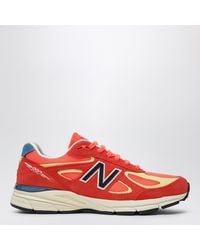 New Balance - 990V4 Suede Low-Top Sneakers - Lyst